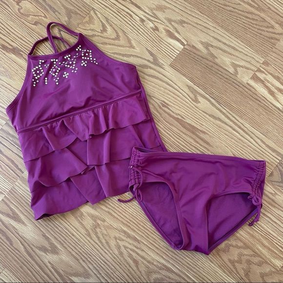 EUC, Justice Tankini, Size 14 - Picture 3 of 7